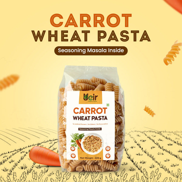Carrot Wheat Pasta 220g