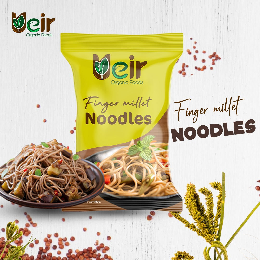 Finger Millet Noodles / Ragi Noodles 180g Ueir Organic Foods