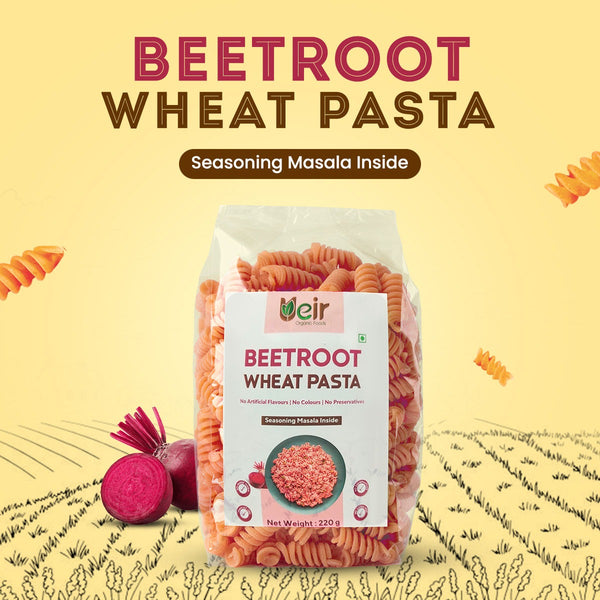 Beetroot Wheat Pasta 220g