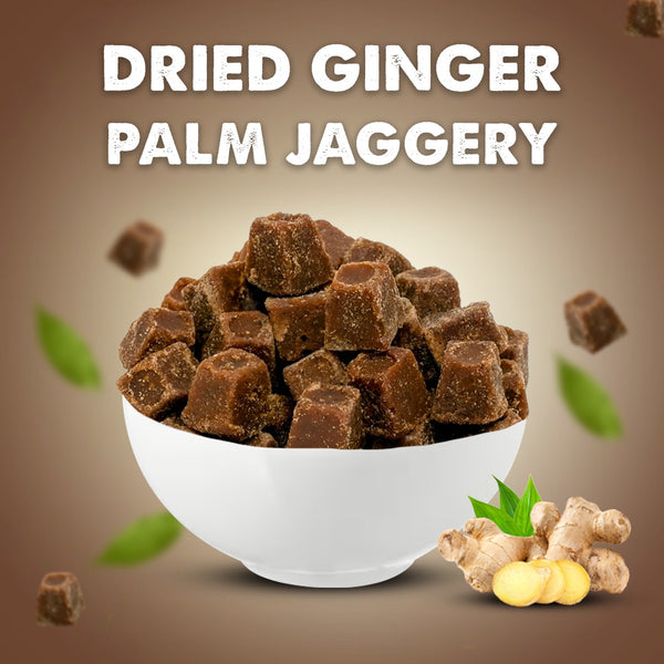 Dried Ginger Palm Jaggery / Sukku Karupatti