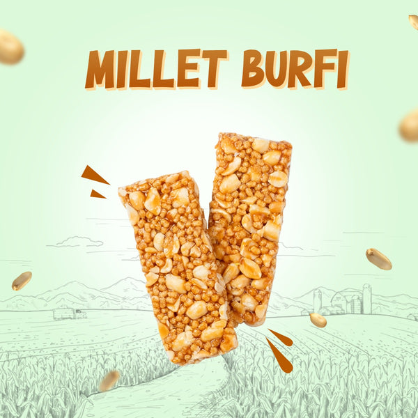 Crispy Multi Millet Burfi