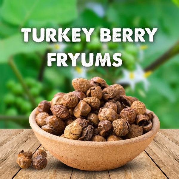 Turkey Berry Fryums  /  Sundakai Vathal 100g