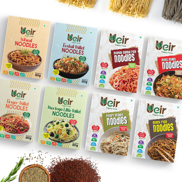 Millet Noodles Combo (Pack of 8)