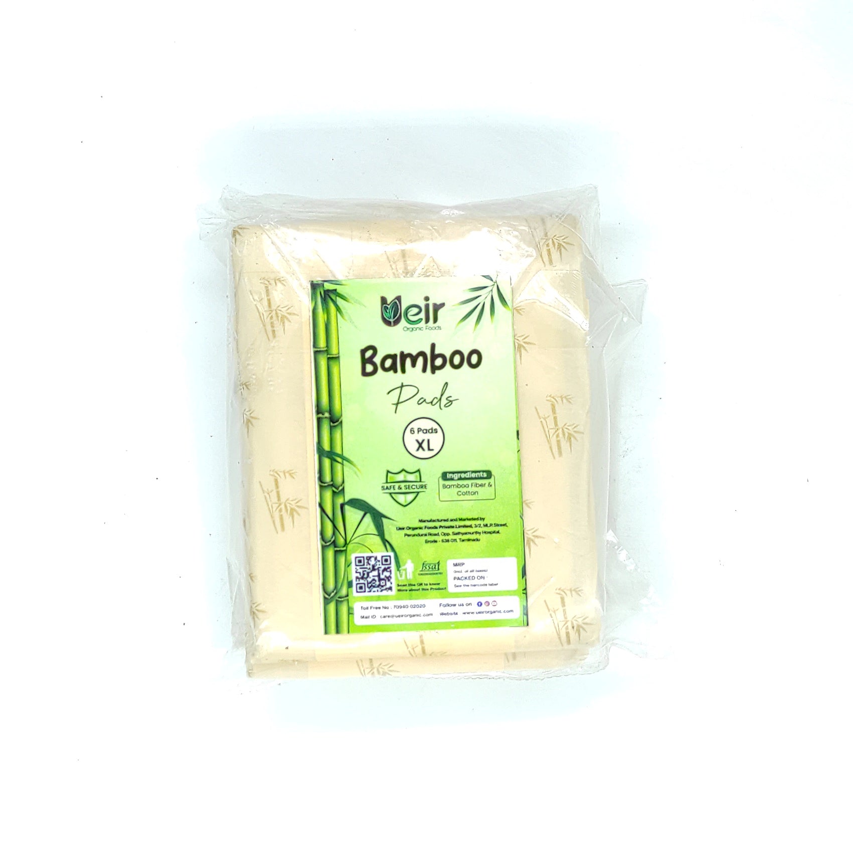 Bamboo Pads (6Pcs) – Ueir Organic Foods