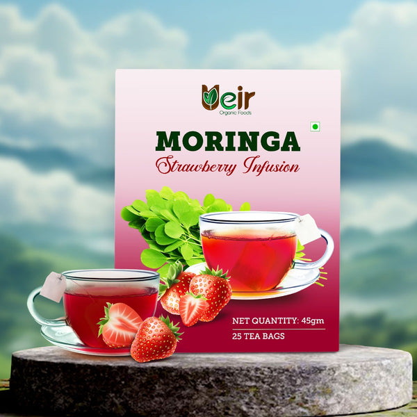 Moringa Strawberry Infusion 45g  | Green Tea