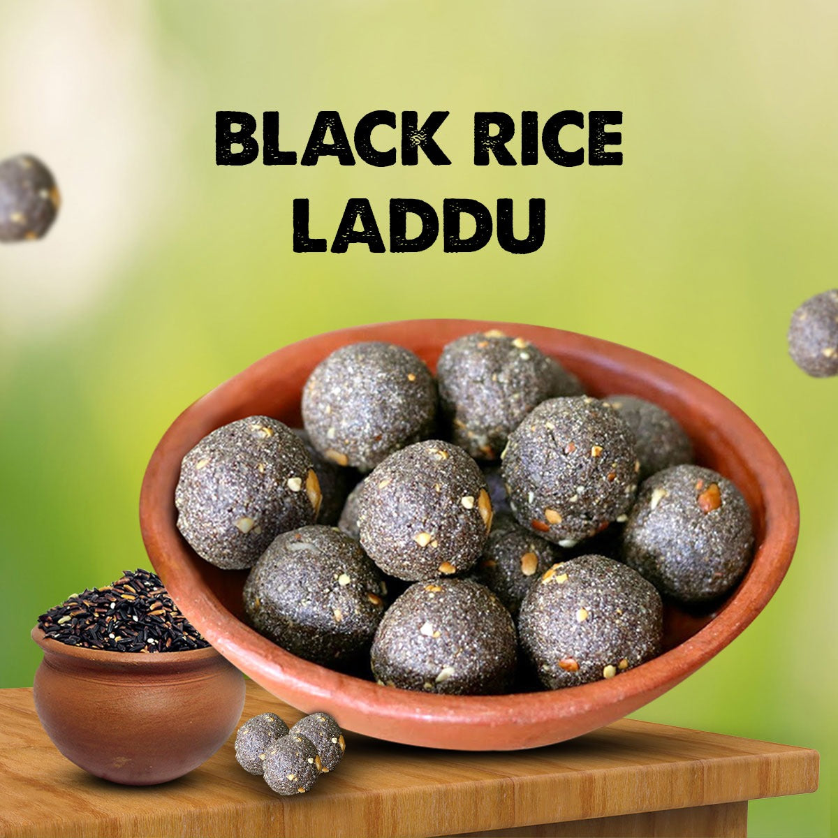 Black Rice Laddu / Karuppukavuni Laddu – Ueir Organic Foods