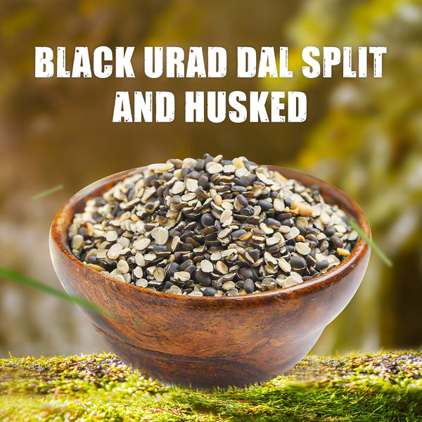 Black Urad Dal Split And Husked / Udaitha Karuppu Ulundhu