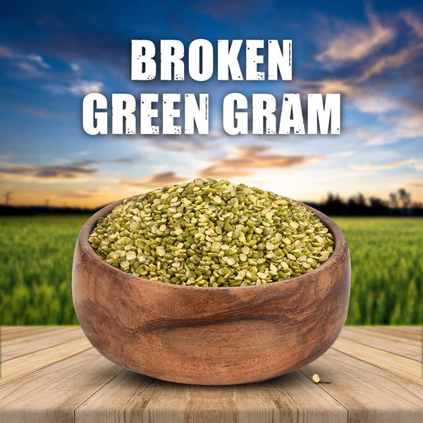 Broken Green Gram /  Varuthu Udaitha Pachapairu 500g