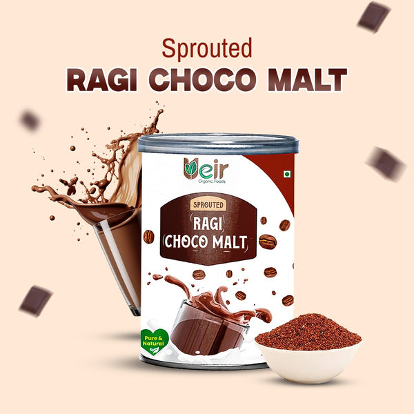 Sprouted Ragi Choco Malt 250g | Ragi Malt