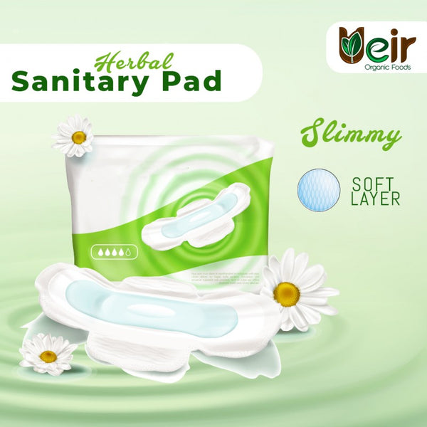 Herbal Sanitary Pad For Her Slimmy (Pack Of 8PC) Size :XXL